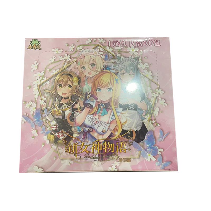 2025 Neue Göttinnen-Geschichten-Sammlung Karte Anime Spiele Mädchen-Party Badeanzug TCG Booster Box Spielzeug und Hobbys Geschenk