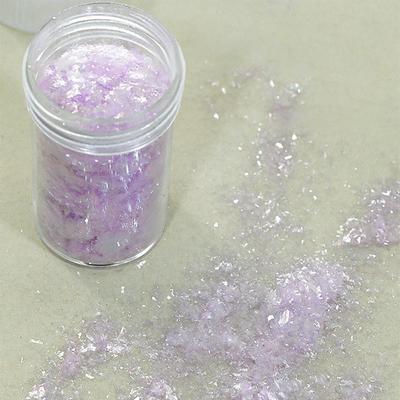 Zrcadlový Duhový Smíšený Třpyt na Nehty Prášek Holografické Flitry Vločky Prášek na Nail Art Gel Lak Manicúrní Doplňky