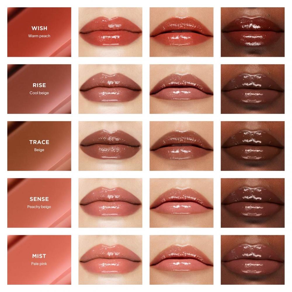 HourGlass Phantom VolumizinG Glossy Lip Balm .05 Oz   1.7 G Invite 80 Rosy Brown With Gold Pearl