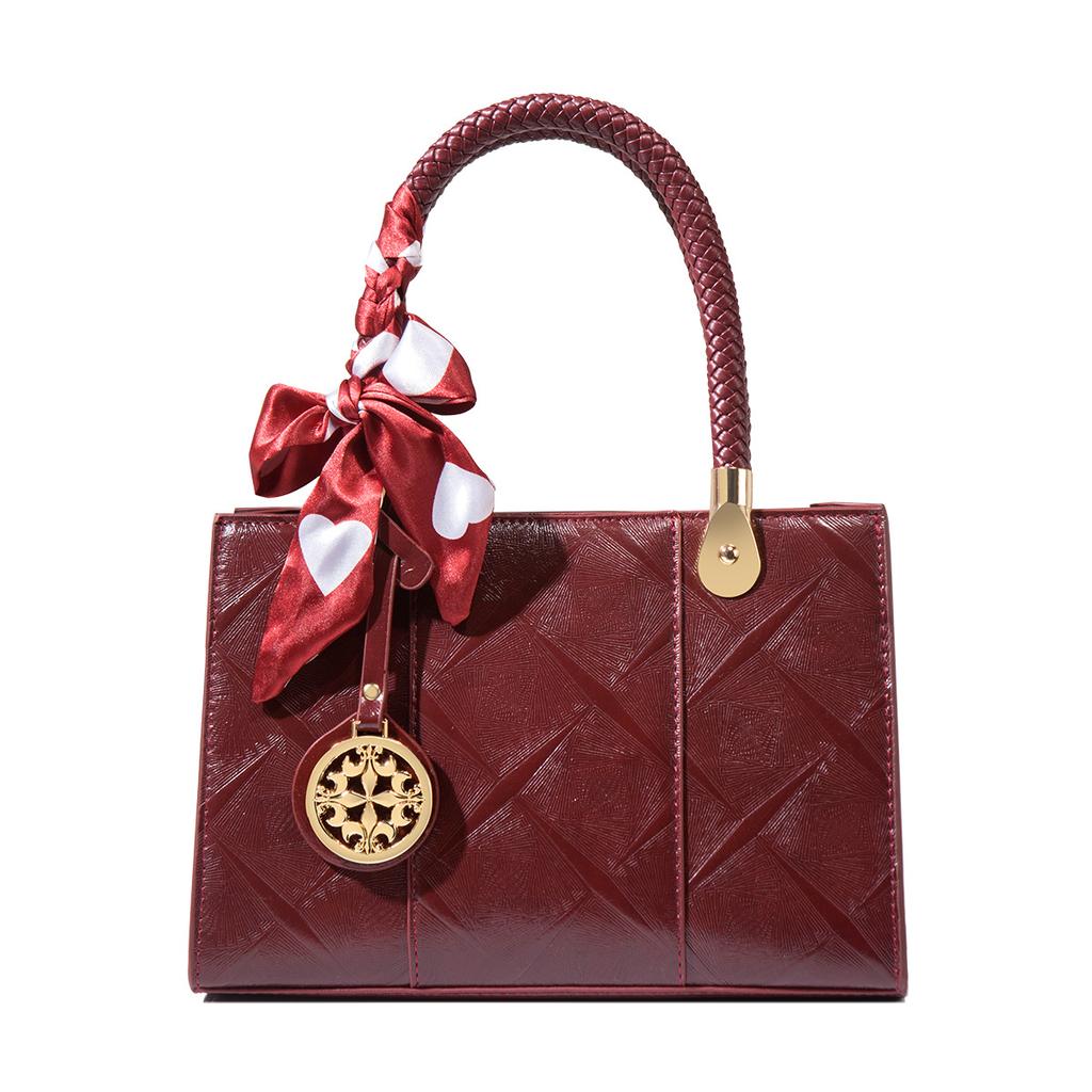 Mother'S Day Send Mom Wedding Bag Bridal Bag High-End Atmospheric Red Medium And Niche Women'S Bag Handbag