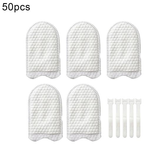 Universal Faucet Water Filter Bag with Non-Woven Fabric High-Density Sediment Remover for Tap Water Rust Particles Anti-Splash Reusable Faucet Filter