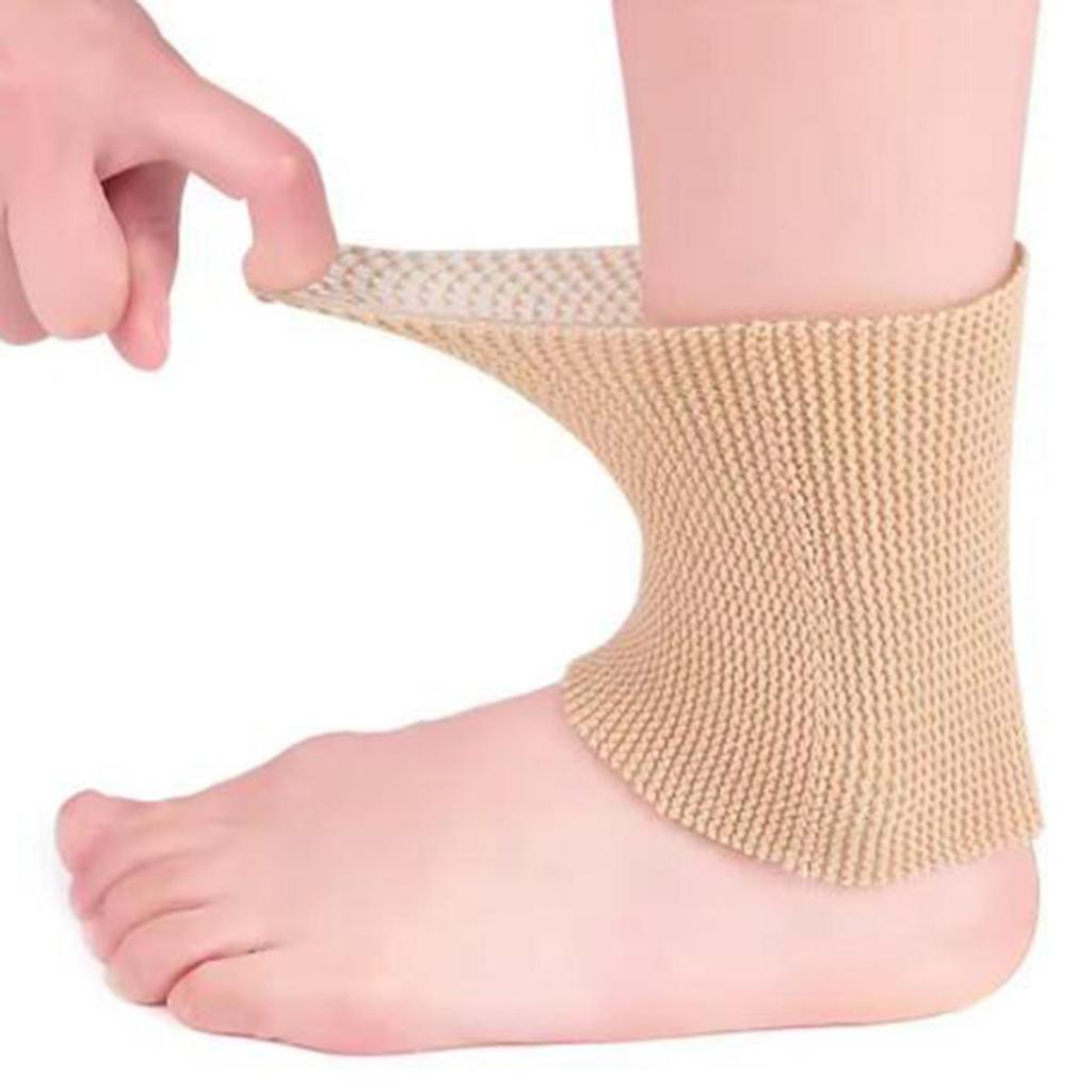 Unisex Ankle Gel Sleeves Skate Sock Padded Compression Sleeve for Figure Skating Ice Hockey Riding Ski Ankle Protection