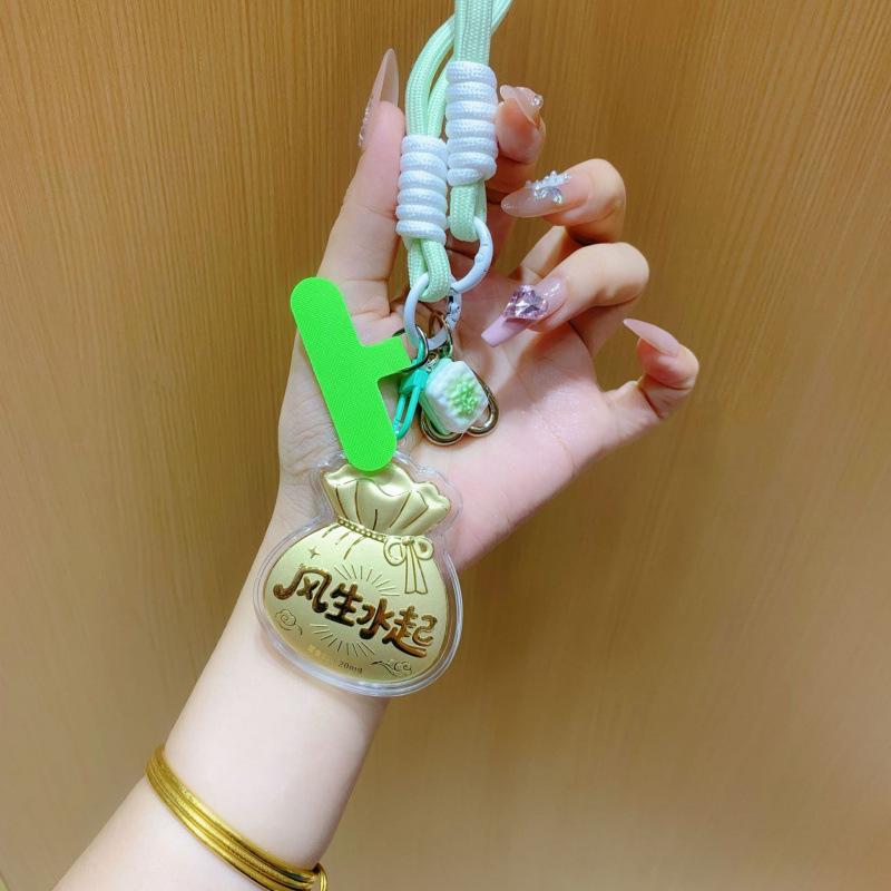 999 Pure Gold Lucky Keyring Pendant Gift for Loved Ones Includes Gold