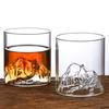 Mount Fuji Hidden Mountain Glass Teacup