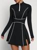 Women's High-Waist Sports Skort: Spring/Summer Casual Fitness Tennis Skirt