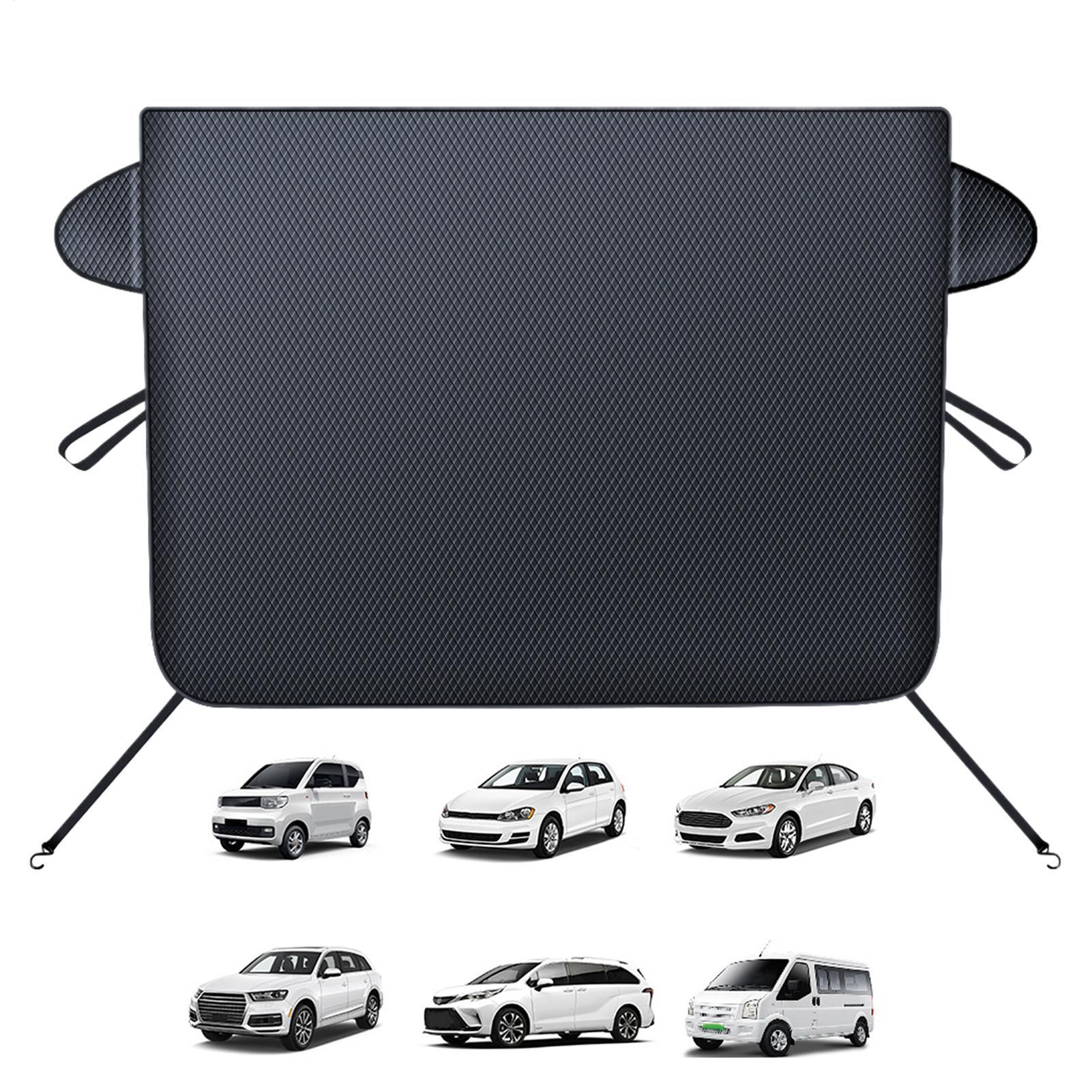 

Складной чехол-тент для лобового стекла автомобиля, защита от снега, УФ-защита, водонепроницаемый, светоблокирующий экран для снега, приватности, зимней парковки China Mainland