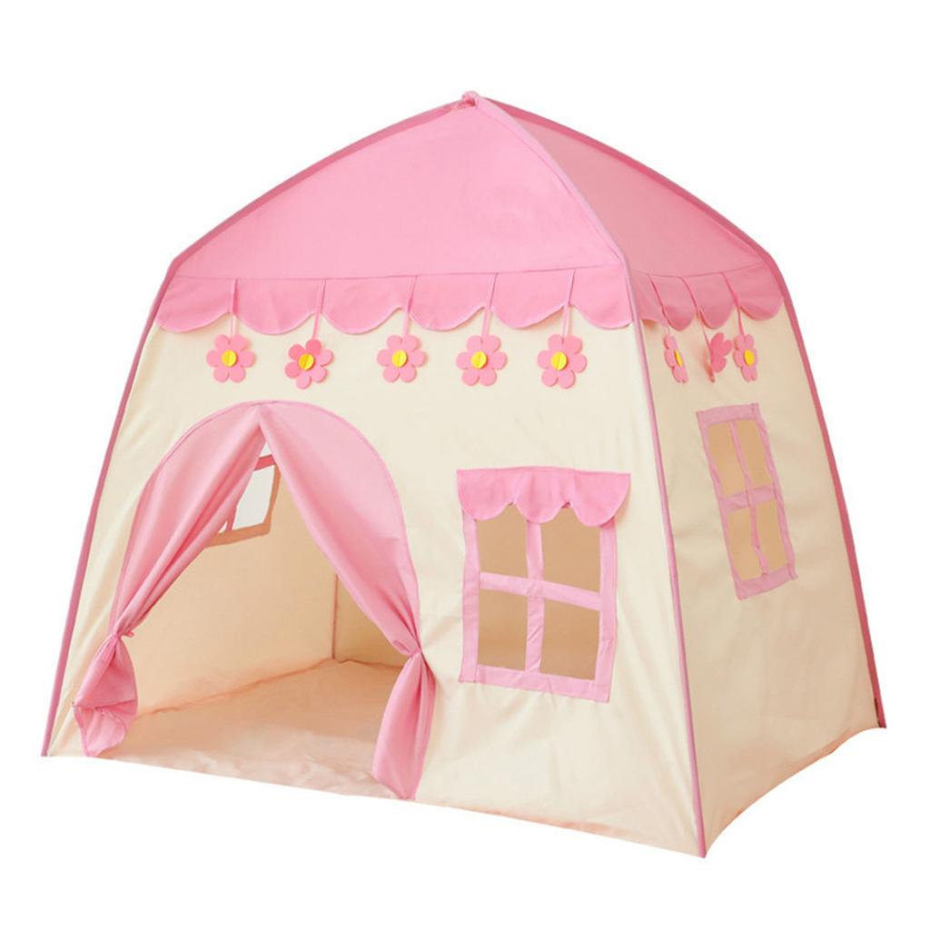 Kid Tents Indoor Playhouses-Baby Play House Children Tent Wigwam-Folding Teepee Tent Birthday Gift for Girls and Boys