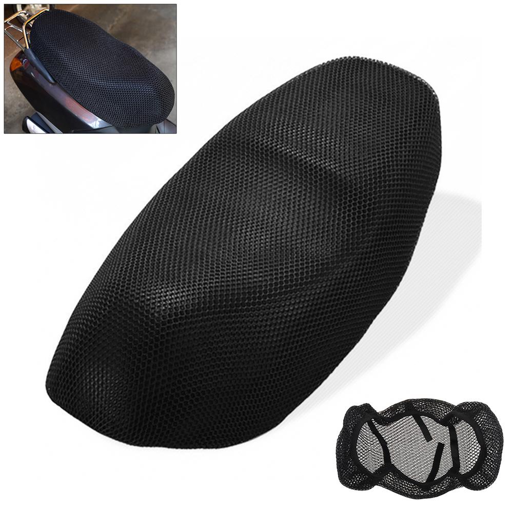 Cover Black M/L/XL/XXL/XXXL Motorcycle Cushion Cover 3D Mesh Protector Seat Covers Electric Bike