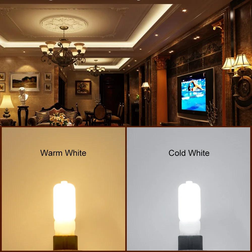 5PCS G9 LED Lights Dimmable Bulb SMD 2835 Spotlight for Crystal Chandelier Replace 20W 30W Halogen Lamp Lightings AC 110V 200V