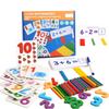 Montessori matematické hračky pro děti Děti Rané vzdělávací hračky Počítání Dřevěná nálepka Dětské číslo Poznávání Dárek k narozeninám