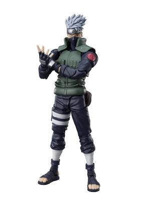 TAMASHII NATIONS NARUTO Shippuden Kakashi Hatake Hero of the Sharingan 160mm ABS PVC Painted Movable Figure S.H.Figuarts - - Approx. &