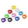 400 Pcs 8mm Bird Foot Clip Ring Pigeon Training Tools 10 Colors Bird Parrot Feeding Identification Foot Ring Animal Supplies