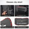 Car Stickers For Alfa Romeo Car Seat Belt Buckle Suede Wear Resistant Protector Cover For Alfa Romeo 4C 159 166 Spider Giulia Gi