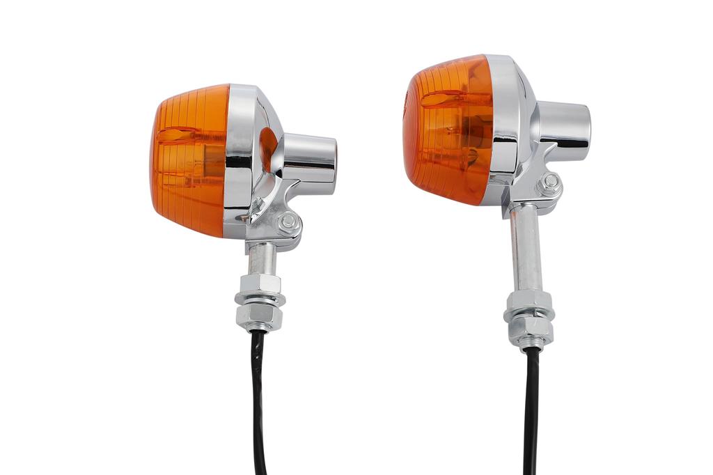 New self Honda CB Series General Purpose Hawk Type Bike Turn Signals Set of