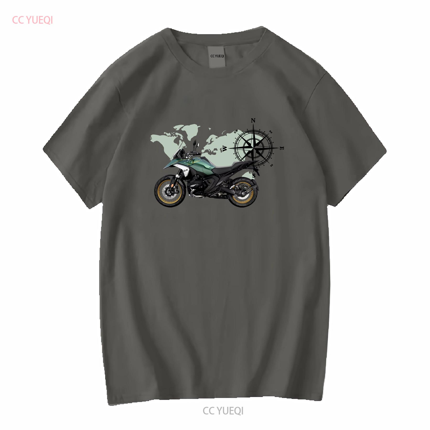 

For R 1300 GS fans Motorcycle T shirt 1300GS Biker long or short sleeves vintage Washed Versatile Top For Everyday Wear graphic 3XL