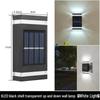 Waterproof Solar Wall Light for Outdoor Courtyard, Villa, Terrace, Garden, and Fence