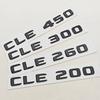 3D ABS Car Letters Logo CLE200 CLE260 CLE300 Badge Rear Trunk Emblem Decals For Mercedes Benz C238 A238 Car Sticker Accessories O4