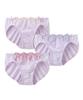 Nissen Regular Floral Lace Coordinating 3L Women's Shorts, Shorts, 3-Pack (Triumph), Lavender,