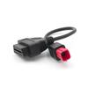 Cable Adaptador OBD de 6 Pines para Motocicleta Honda Guzzi Piaggio Vespa