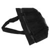 Portable Mesh Beach Bag Translucent Travel Toiletry Tote Bag for Bath Swimming Black