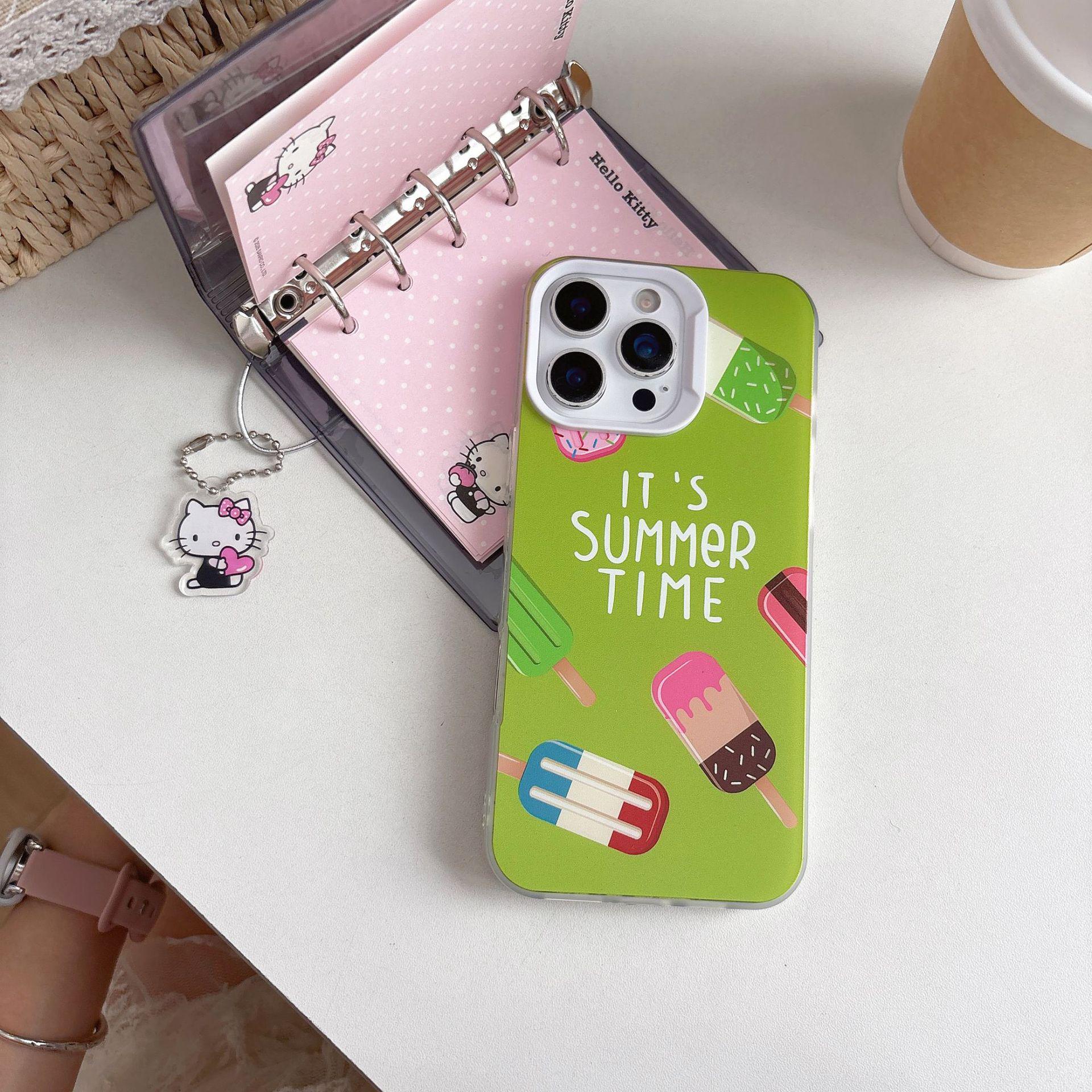 

Ice Cream Phone Case for iPhone 13/14/15/16ProMax/17P iPhone 15 Plus