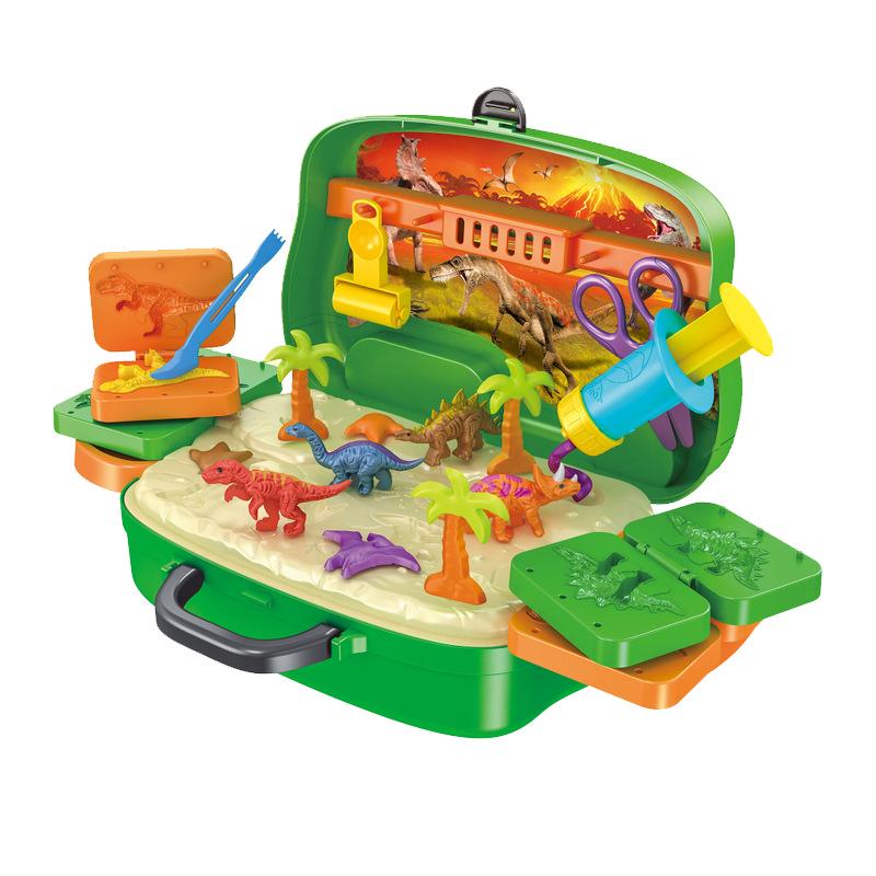 

DIY Dinosaur Clay Modeling Kit - Creative Playhouse for Kids