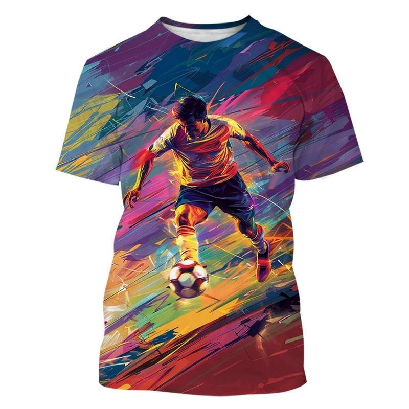 New Fashion, Cold Sports, Men's, 3-print, T-shirt, Top Style, Children's T-shirt