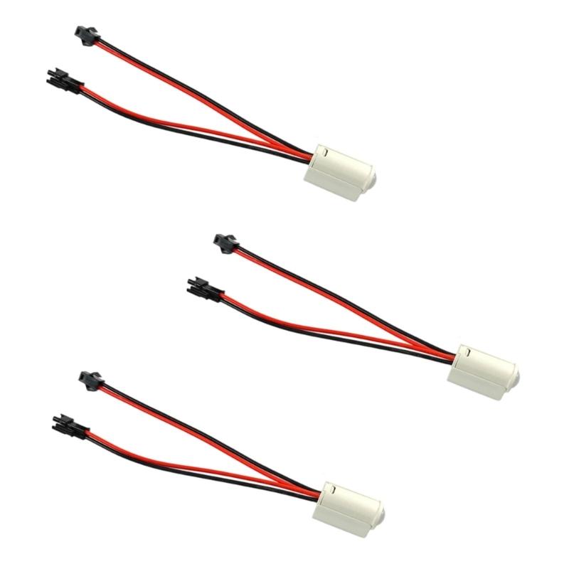 Мини PIR-сенсорный переключатель, датчик движения, сенсорный переключатель света, светодиодный сенсорный переключатель движения для шкафа, гардеробной 1