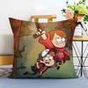 Gravity Falls Cushion Cover Washable Linen comfort Soft  for Sofa Bed Cozy Home Room Decor