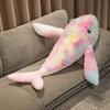 Kawaii Giant Whale Plush Toy Stuffed Colorful Sea Animal Soft Material Dolls Animal Toysets Shark Pillow Birthday Gift Gifts