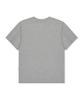 ESCAPEFROM Spread Typographic Logo Print Oversized Short Sleeve T-Shirt Gray