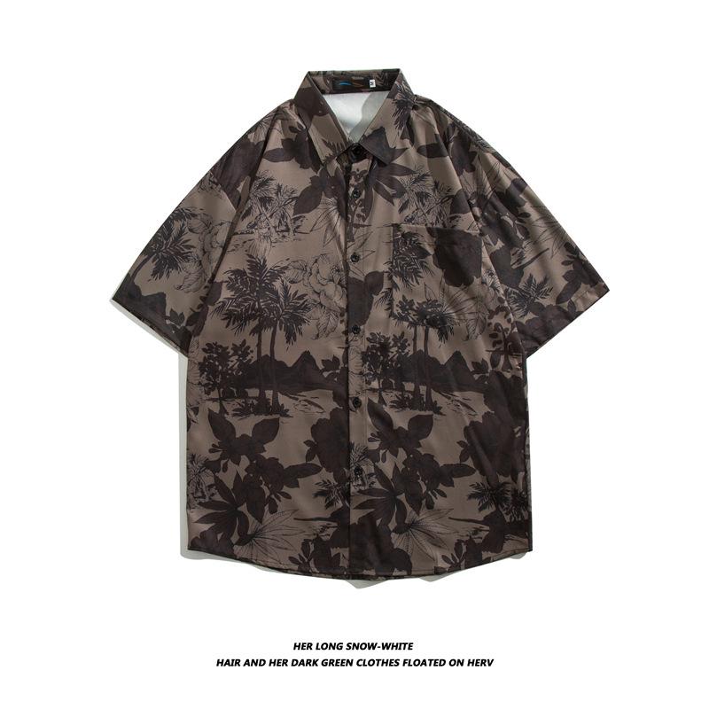 Men's Southeast Asian Style Quick-Dry Beach Vacation Shirt