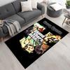 Grand Theft Auto Customize Text Floor Mat Perfect for Kitchen Bedrooms Game Room Living Rooms Anti-slip Rug Decorate Offices