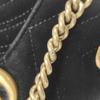 [Usato] Borsa a tracolla mini GG Marmont Serie Logo Vintage Trapuntata in Velluto con Catena - Ottimo #P6DIDQ