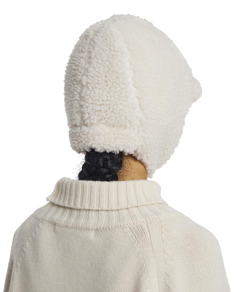 TRUNK PROJECT Shearing Aviator Hat_Ivory