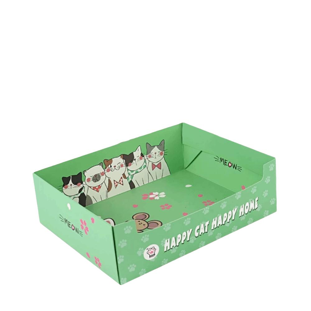 Thickened Cat Toilet Litter Tray Foldable Travel Cats Poop Toilet Outdoor