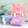 Large Size Swaddle Blanket Cartoon Bath Towel New Kids Hooded Towel  Baby