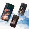 G-Genshin Impact H-Hu Tao Phone Case For Samsung S25,S24,S21,S22,S23,S30,Ultra,S20,Plus,Fe,Lite,Note,10,9,5G Black Cover