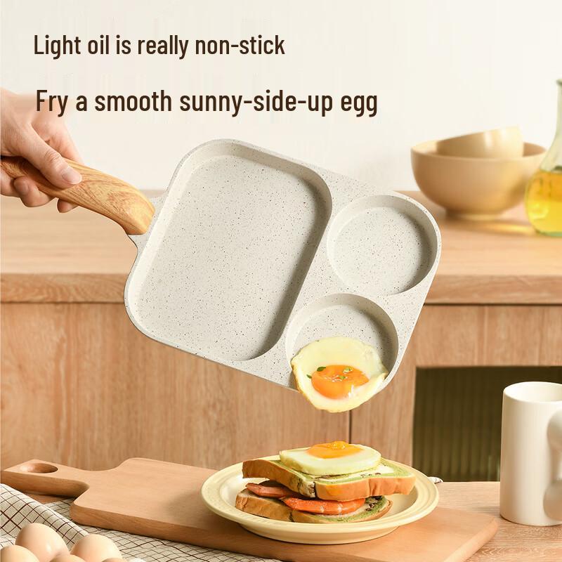 Zhishi Non-stick 3-in-1 Breakfast Frying Pan