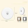 Motion Sensor Light Night Light LED Rechargeable Sensor Wireless Energy-Saving Bedroom Wall Cabinet Light Body Induction Lamp