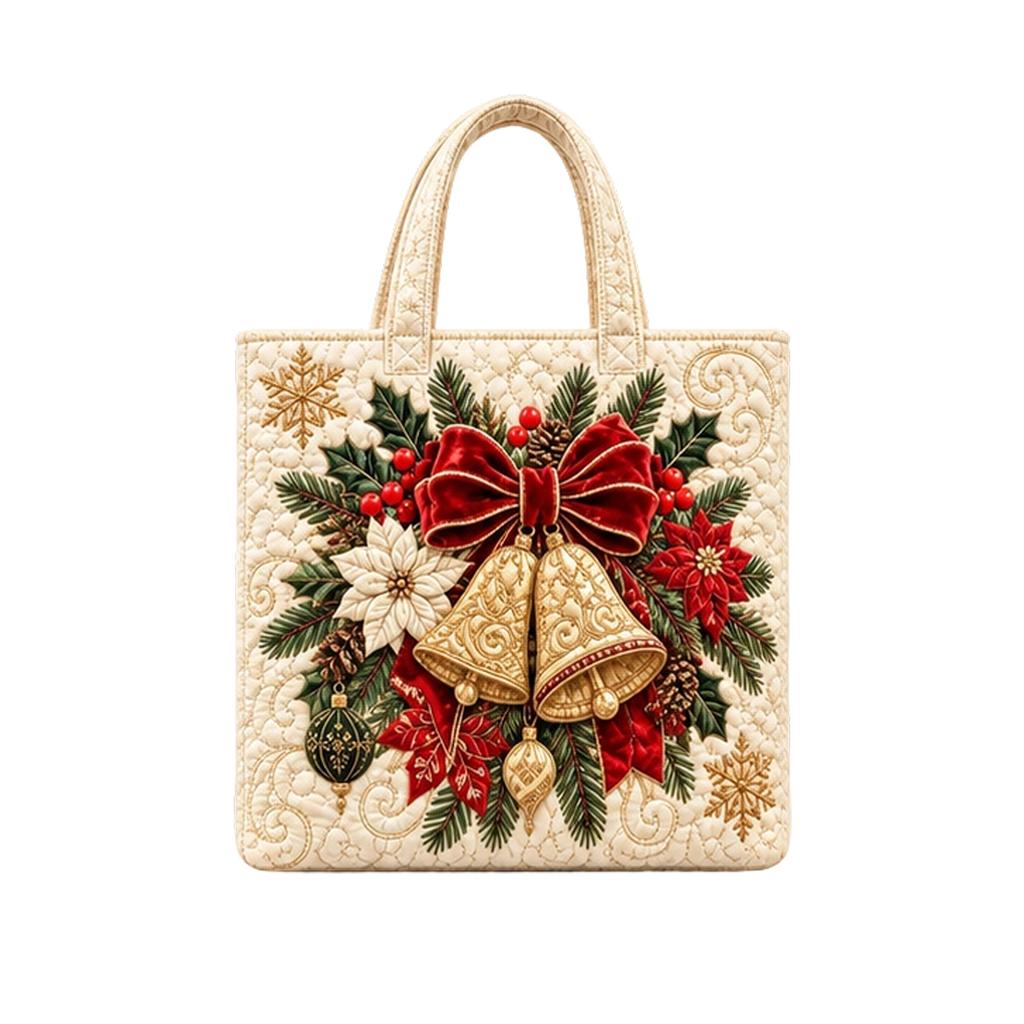 Christmas Bag, 40 43 10 (H W Base), Holiday Bag for Shopping, Gifts and Daily Use