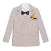Children's Autumn Formal Wear: British-Style Blazer and Suit Set for Boys, Ideal for Weddings and Performances