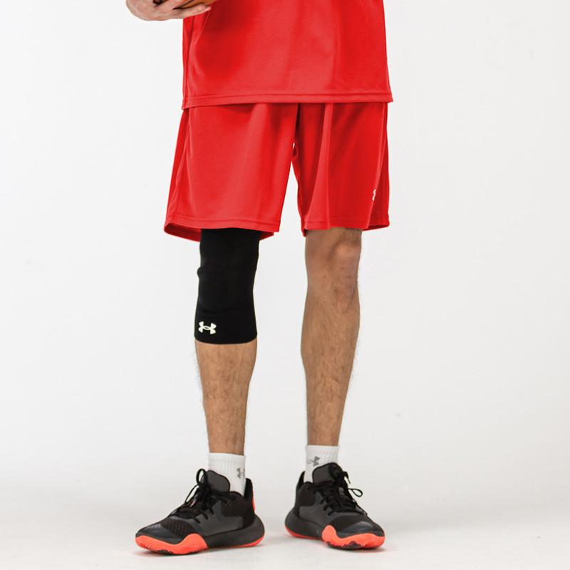Under Armour Basketball Knit Training Shorts Men shorts Red 21500201-600