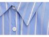 Women's European-American Striped Double-Breasted Long Sleeve Shirt - 2025 Spring Fashion