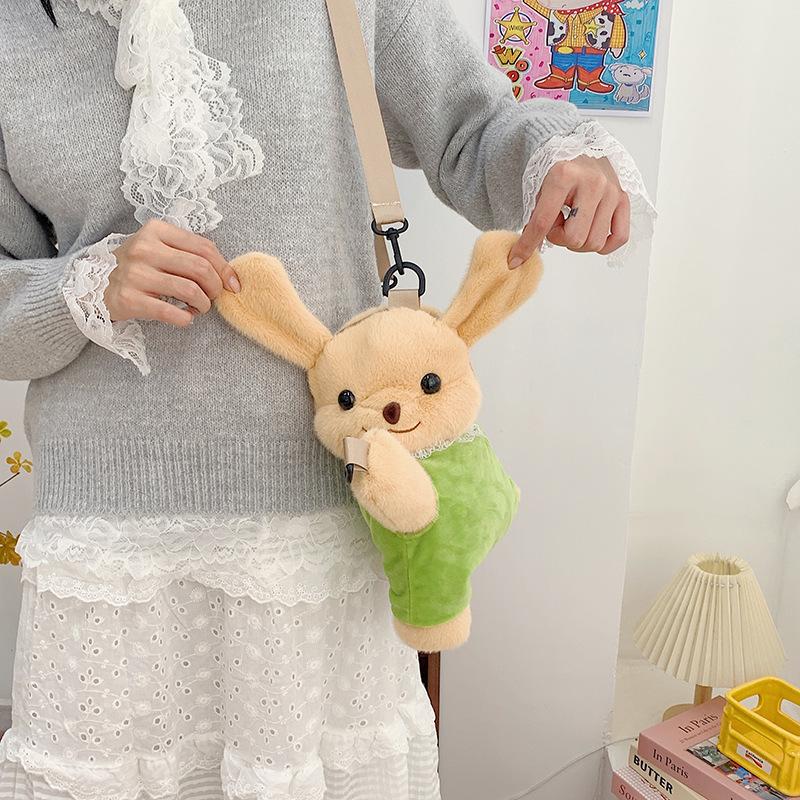 Small Nose Ga Poodle Doll School Bag Cute Cartoon Doll Backpack Children's Day Valentine's Day Gift Small Backpack