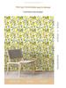 Floral Lemon Self-Adhesive Wallpaper for Bedroom and Hotel Decor RW181-200
