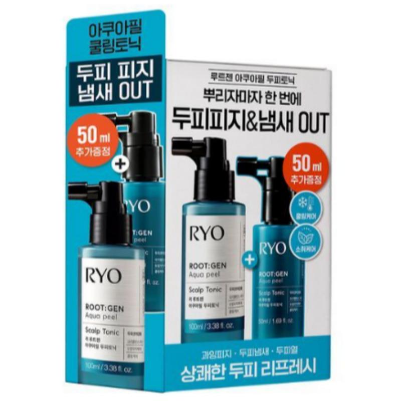 Ryo Rootzen Aqua Peel Scalp Tonic 100ml + 50ml Set