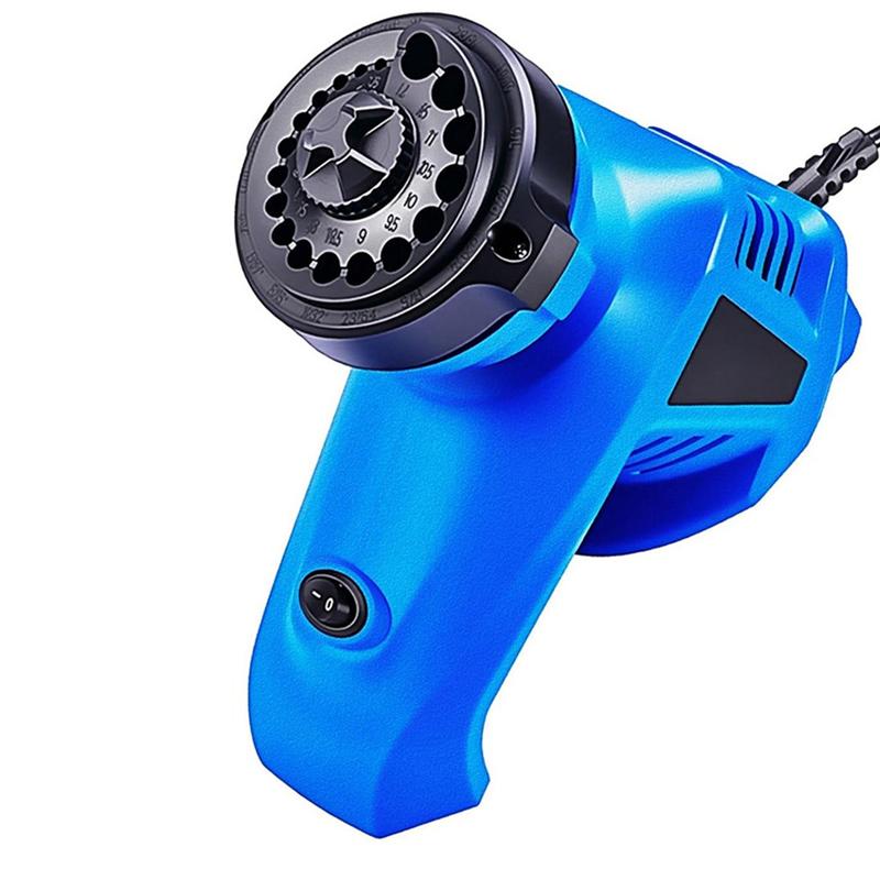 A25F-Precision 130° Angle Drill Bit Sharpener Kit With Wrench, Screwdriver& Grinding Wheel For 1/8"- 15/32" For Bits US Plug