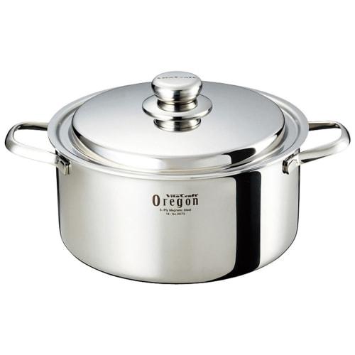 Vita Craft Oregon 24cm Silver Pot with Recipe Included, 8673