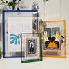 Transparent Colorful Square Photo Frame Thickened Picture Frame Ornaments  Bedroom
